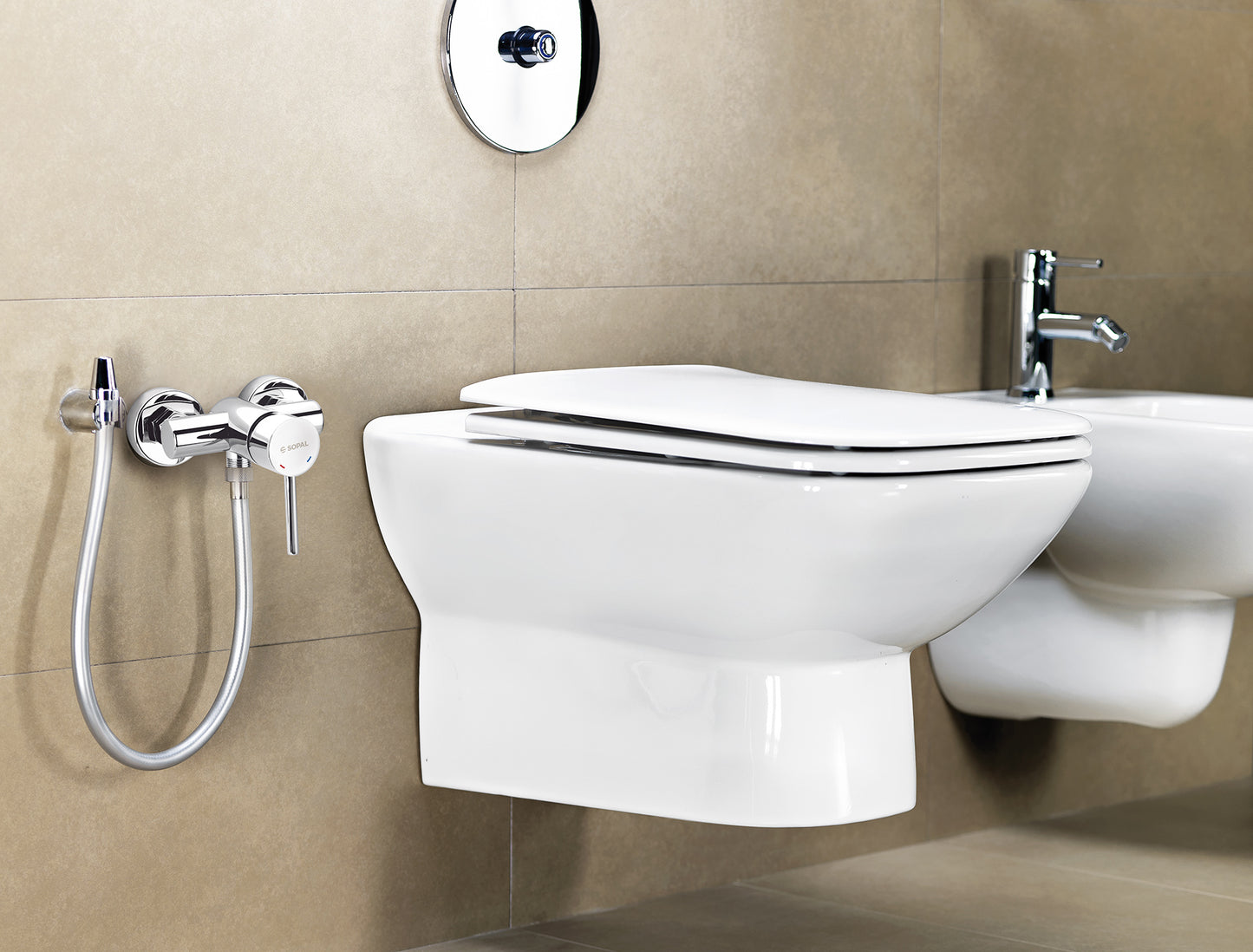 Mitigeur de Toilette SOPAL Série Bizerte — Kit Complet