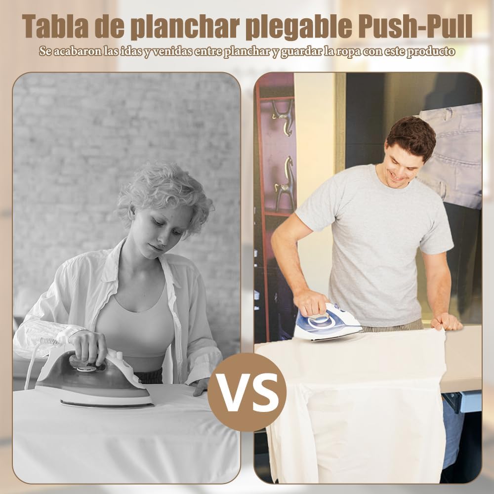 Table à Repasser Encastrée Escamotable pour Meuble – Coulissante et Rabattable