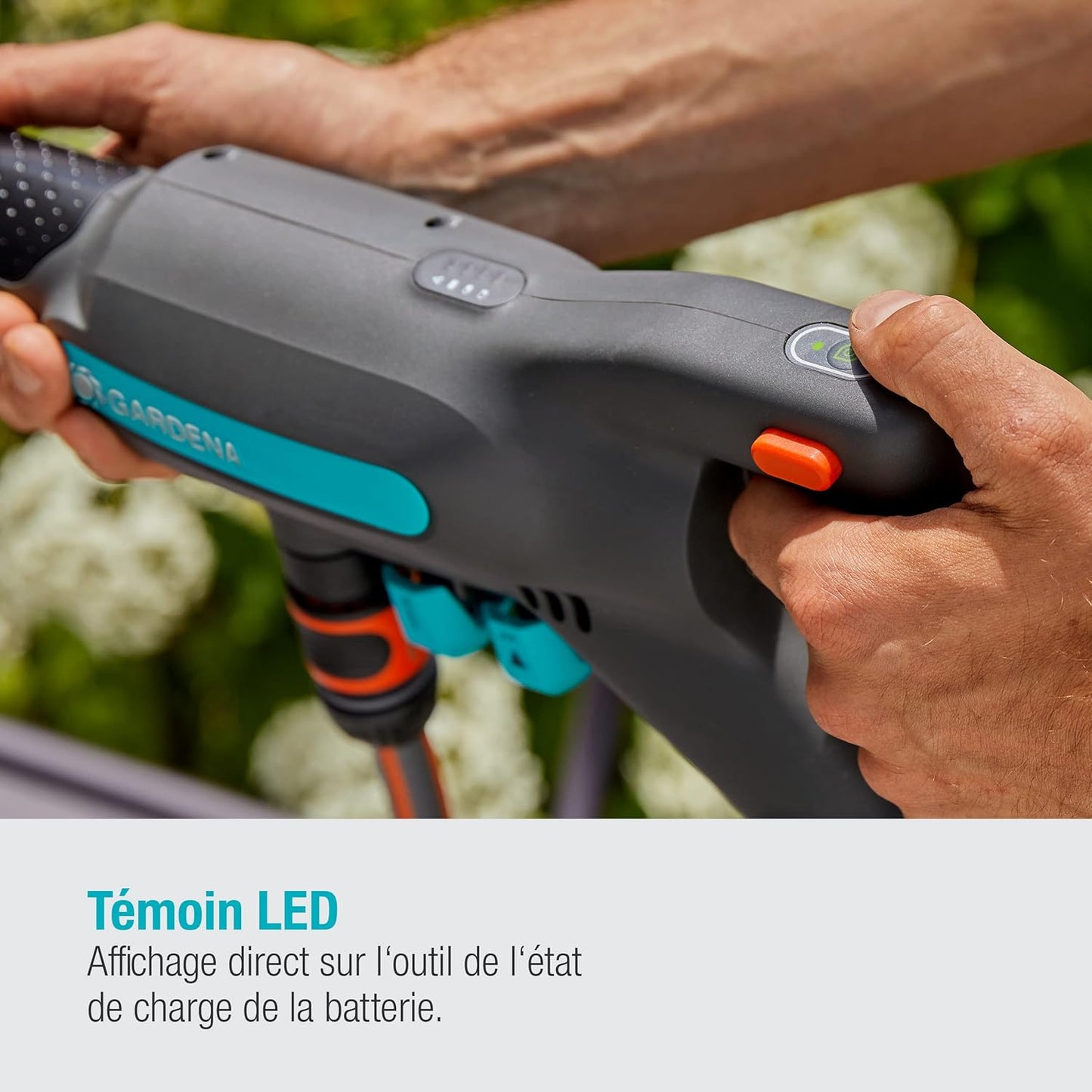 Nettoyeur Moyenne Pression AquaClean 24/18V P4A Sans Batterie GARDENA — Réf. 14800-55