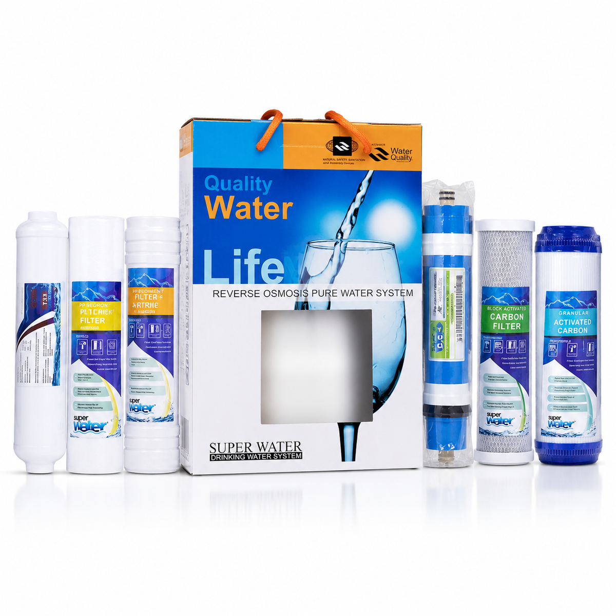 Pack Filtres Osmoseur – Kit Complet Filtration Eau