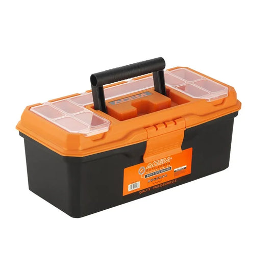 ACEM Boite à outils - Caisse Plastique de rangement outillage - SQES