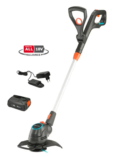 Coupe Bordures à Batterie GARDENA ComfortCut Li-18/23 Kit Complet - 18V 2.5Ah