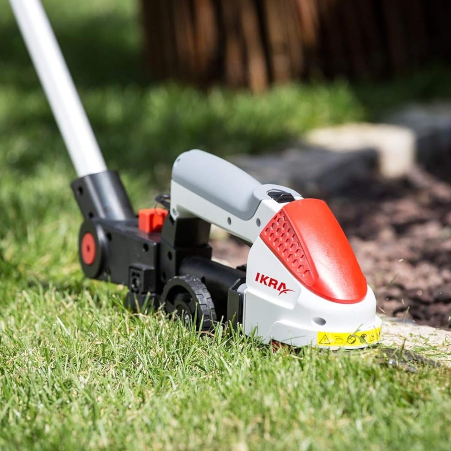 Manche Télescopique + Roues pour Cisaille à Gazon Batterie GARDENA — Réf. 09859-20