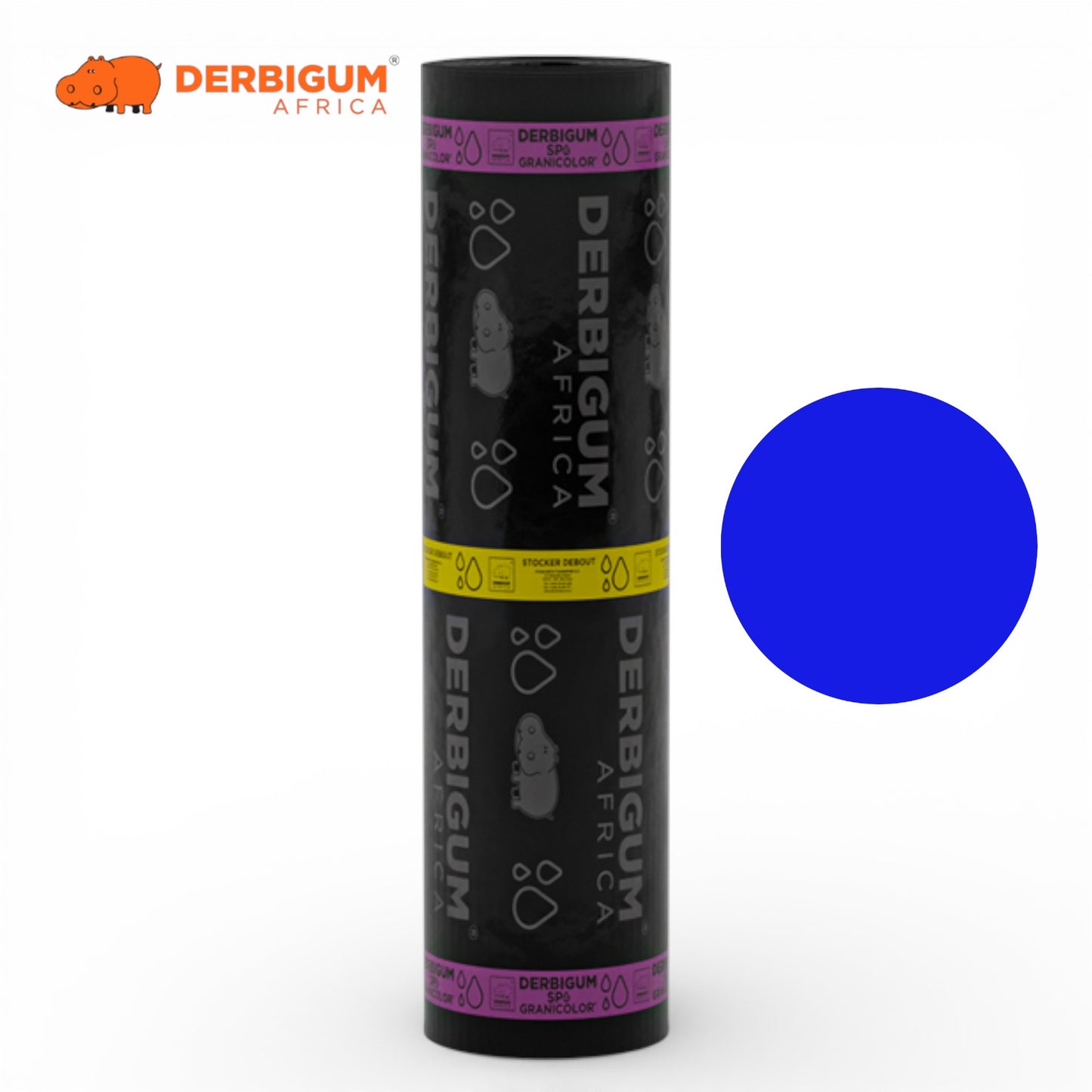 Membrane Étanchéité Toiture SP4 GRANICOLOR BLEU 10m² DERBIGUM