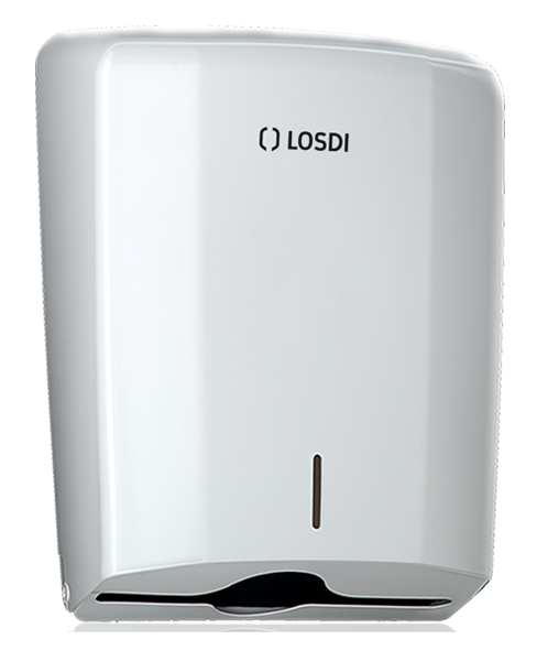 LOSDI Distributeur d'Essuie Mains en Papier Blanc ELEGANCE