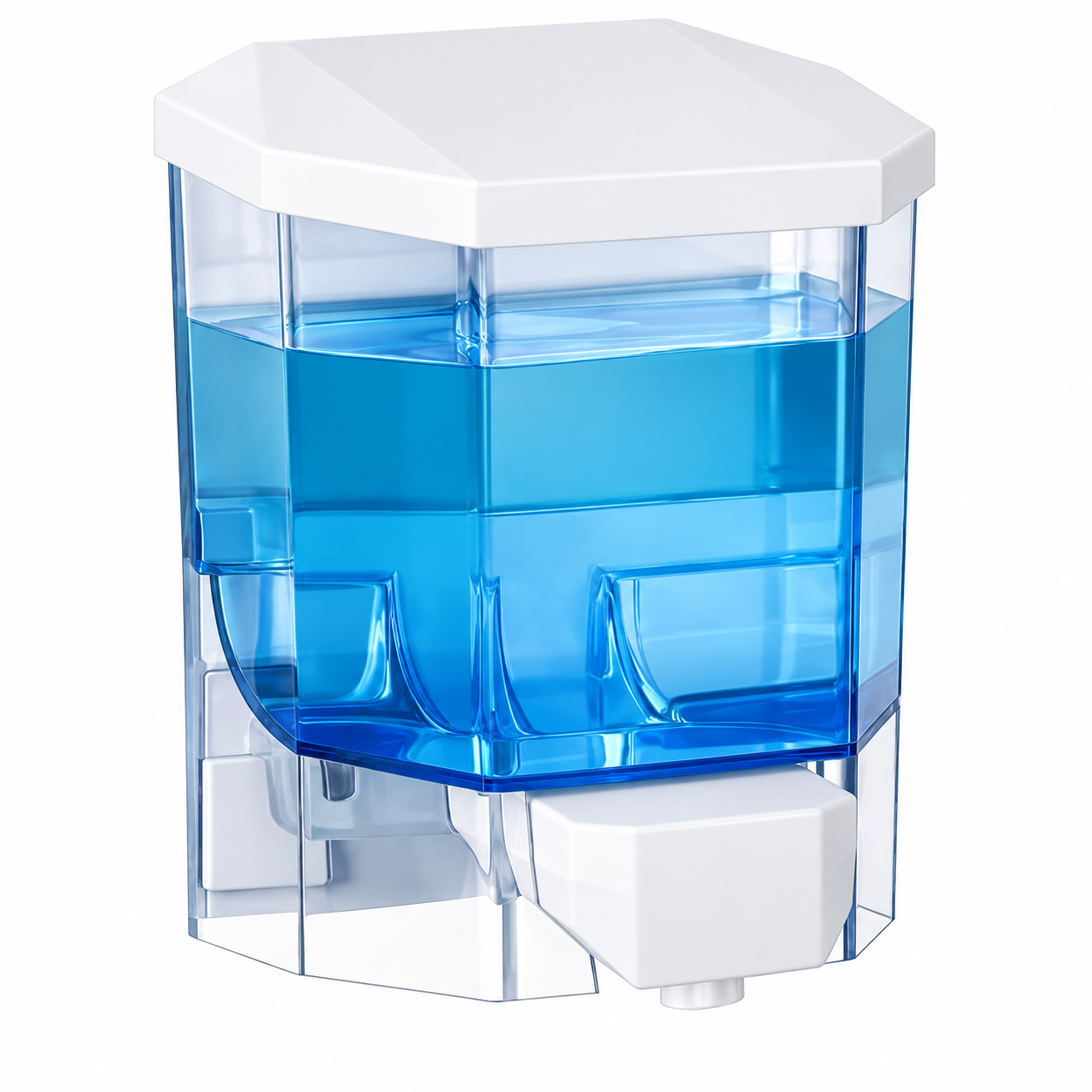 DUXXA Distributeur Savon Liquide PL 1000 ml F086 — Accessoire Salle de Bain Réf. 4160AXE86 | SQES Tunisie