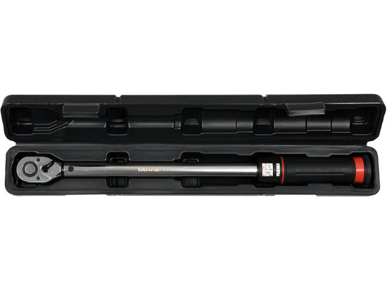 Clé Dynamométrique YATO YT-07605 1/2" 20-220Nm — 72 Dents Coffret Pro