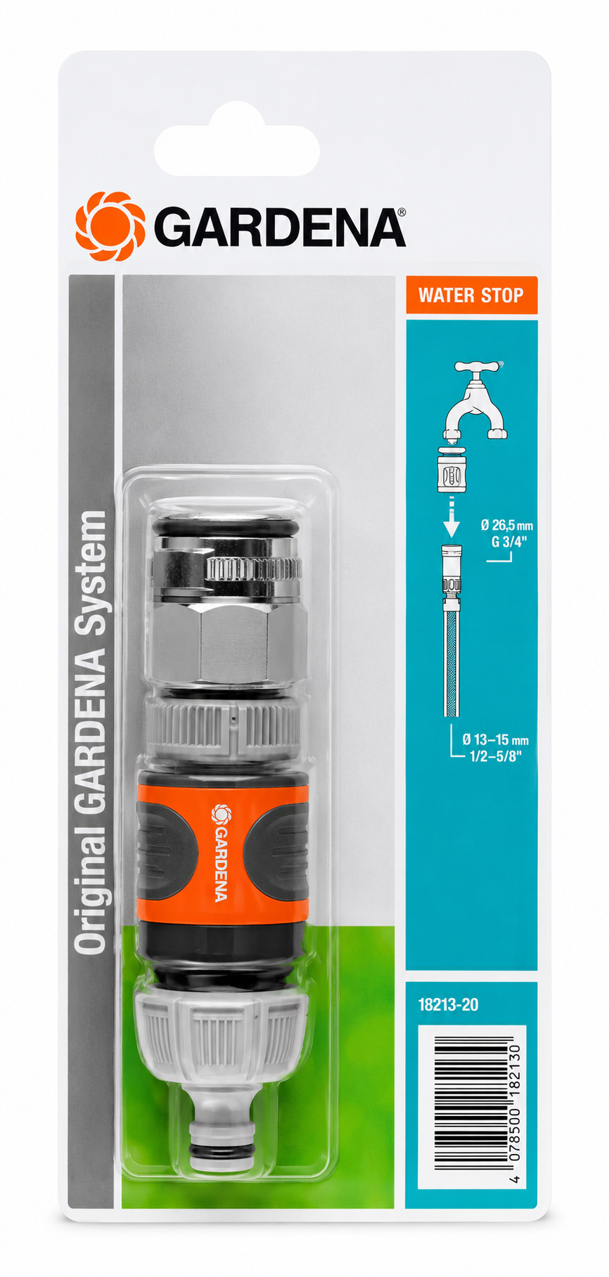 GARDENA Kit Raccord Rapide Robinet M22x1 18285-20 — Set Arrosage Antigel | SQES Tunisie