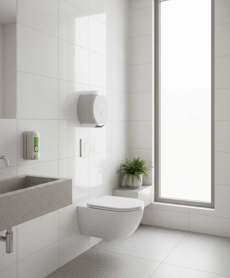 LOSDI Distributeur Papier Toilette Géant Blanc CP-3006-B