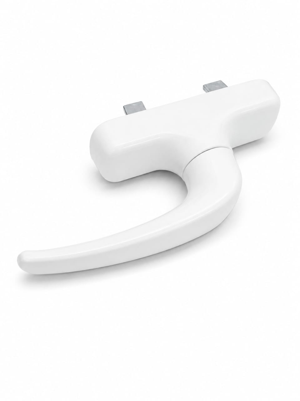 Cremone Poignée de Fenêtre à Battants Multipoint Aluminium 11,5x3,5 cm