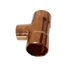 Té Cuivre FFF 22x14x22mm