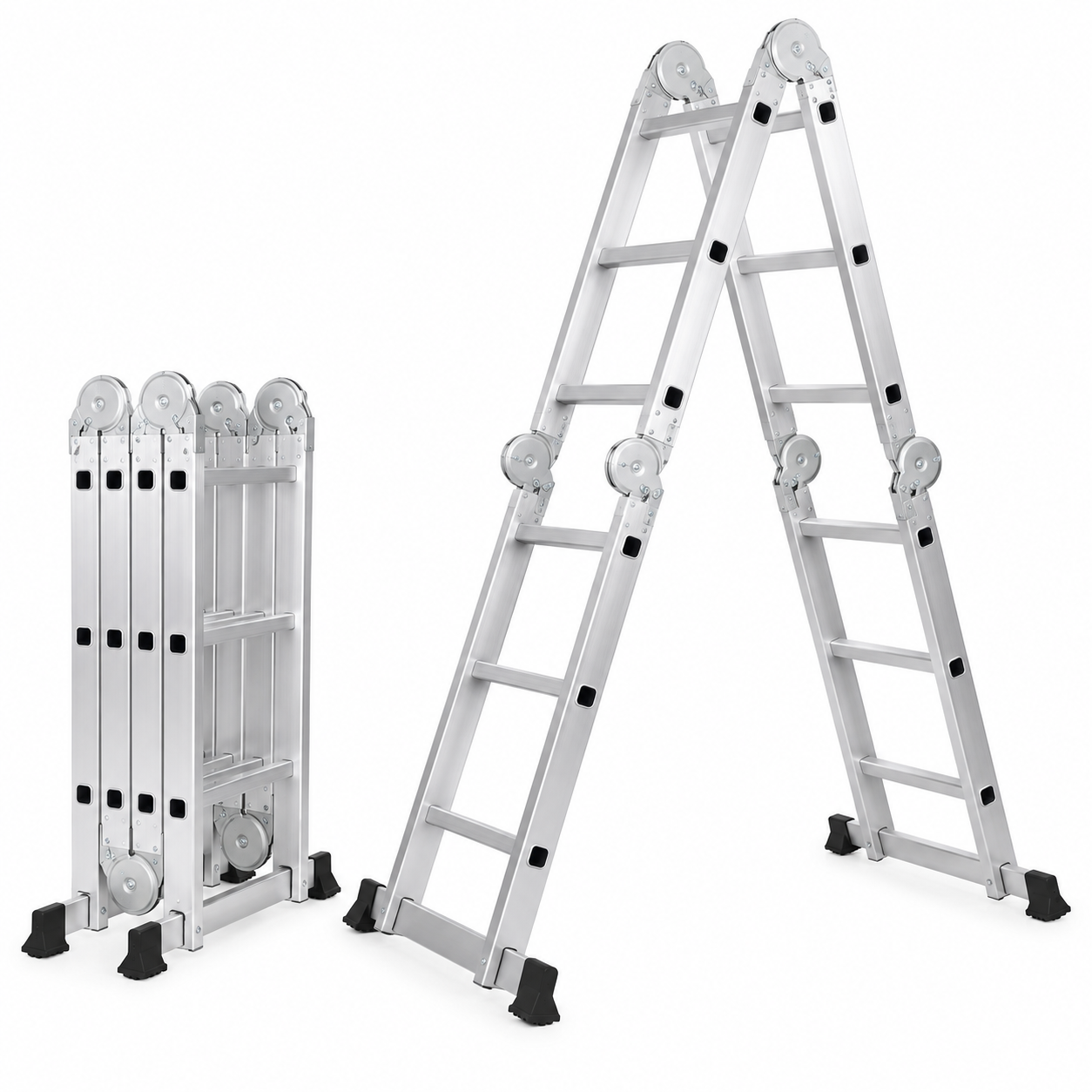 IMP Échelle Articulée 4×4 5,70m IMP-ECH-4X4-570 – Travail en hauteur & Bricolage | SQES Tunisie