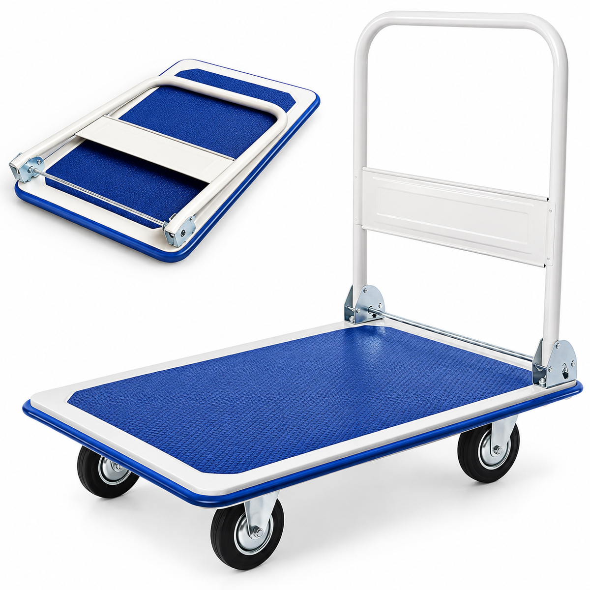 KAPRO Chariot 4 Roues 250 kg TD1/250 KET-TD1-250 – Chariot de manutention | SQES Tunisie