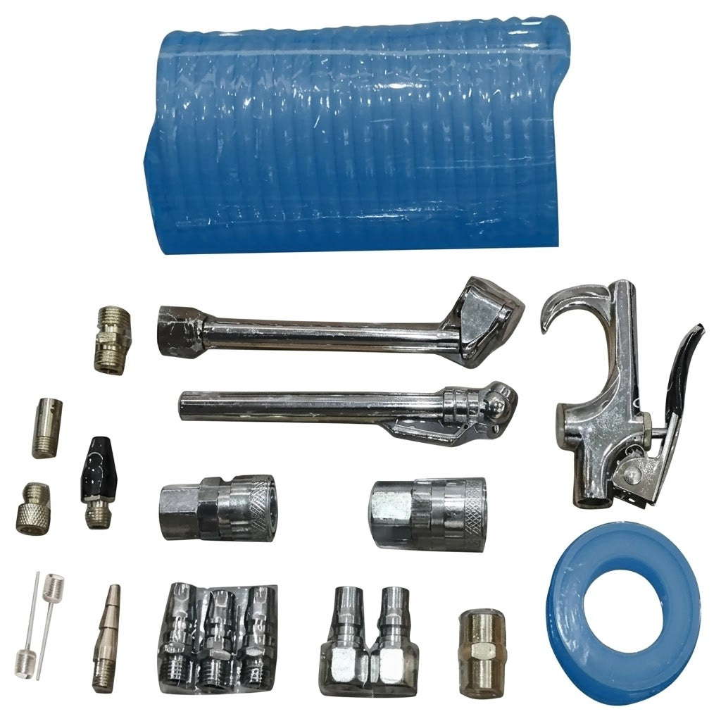 Kit 20 pièces pour air comprimé ADEGSO AD-30535 — Air Blow Gun Kit Réf. AD-30535 | SQES Tunisie