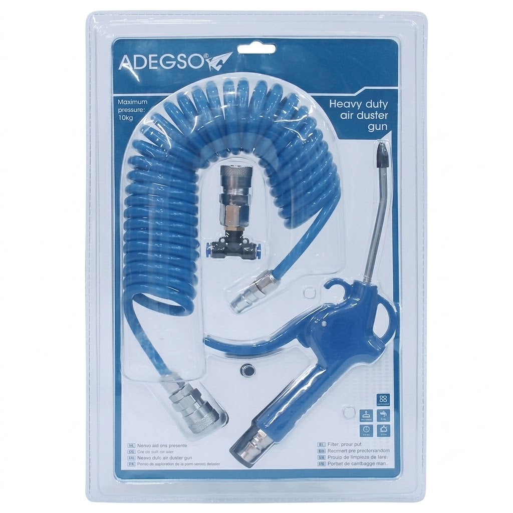 Kit 3 pièces soufflette à air comprimé ADEGSO AD-30585 — Heavy Duty Air Duster Réf. AD-30585 | SQES Tunisie