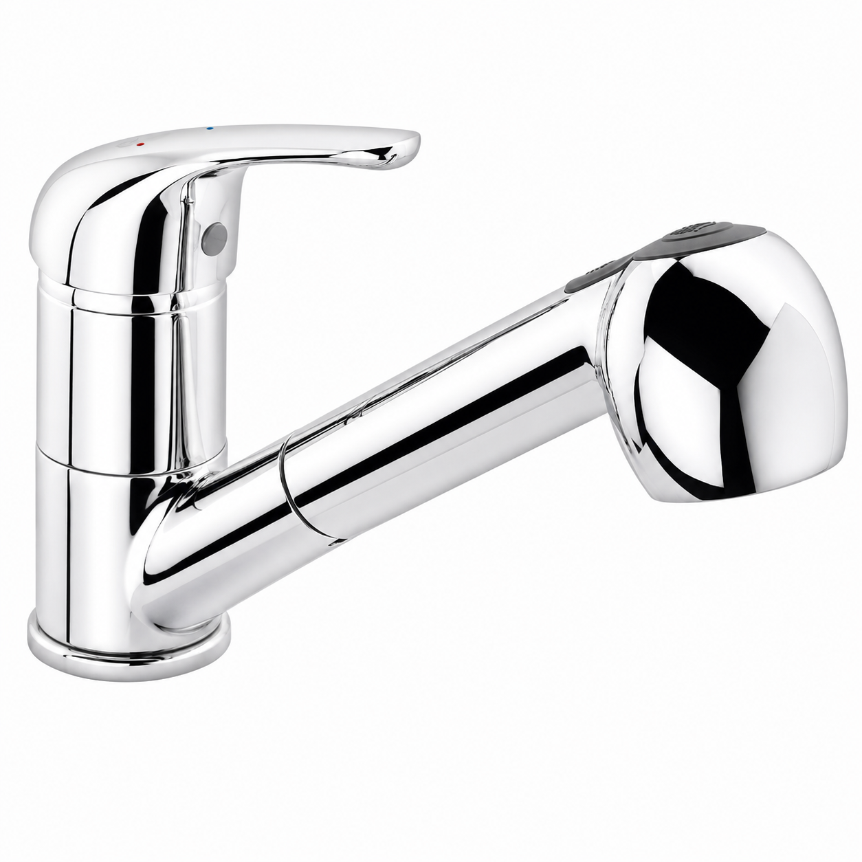 Mitigeur Évier Douchette Amovible Double Jet SOPAL Série Sousse 0613A04 — Laiton Cartouche Céramique Ø40mm Économie d'Eau Garantie 5 Ans | SQES Tunisie