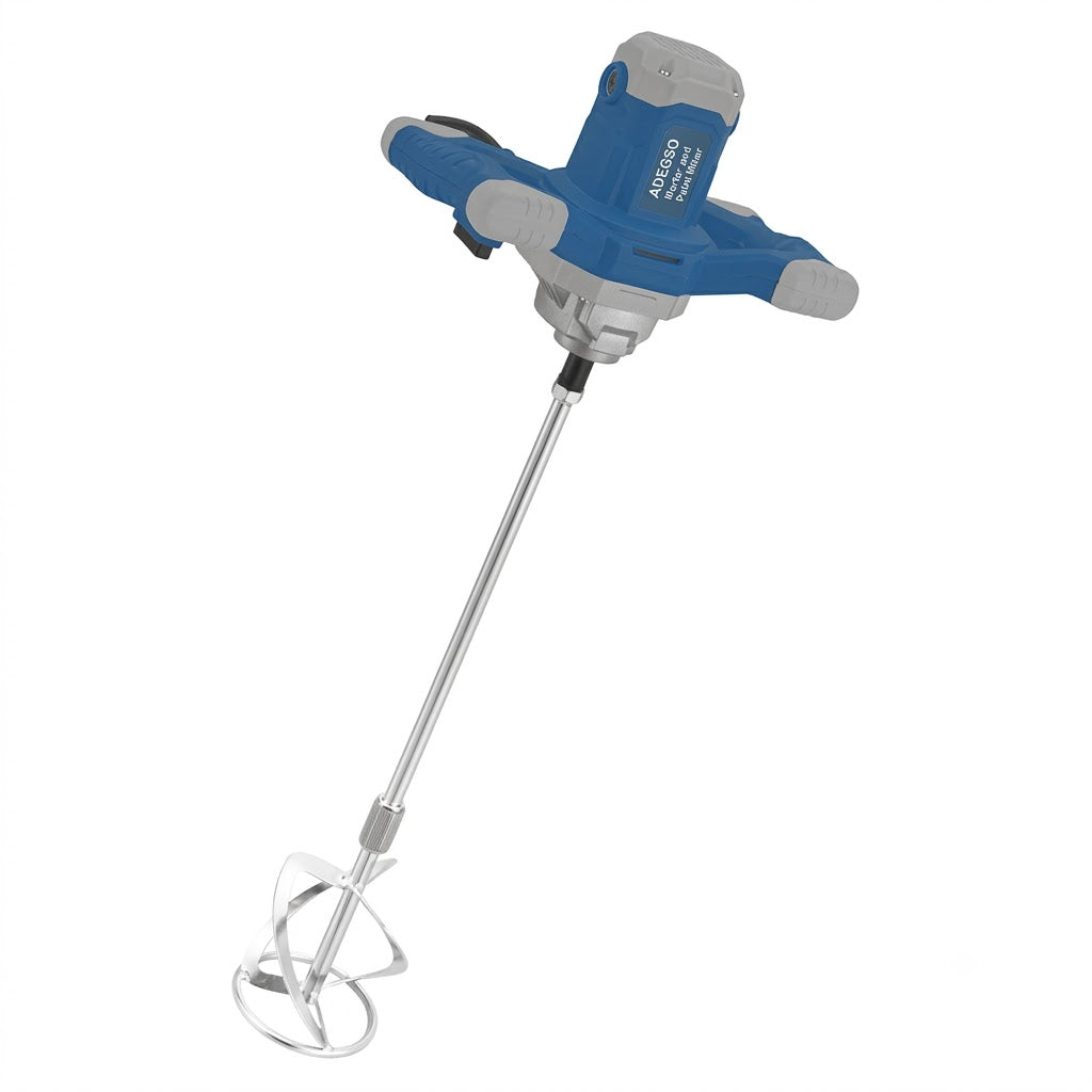 Mixeur béton électrique ADEGSO AD-40107 1 400 W avec broche M14 | SQES Tunisie