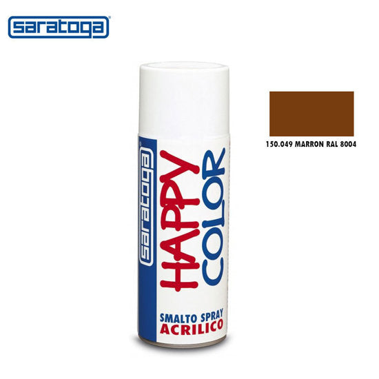 Peinture Spray Marron RAL 8004 - 400ml - Happy Color - Saratoga
sqes
saratoga tunisie
happy color tunisie