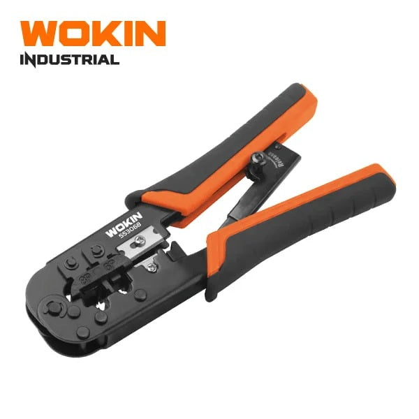 PINCE RESEAU - À SERTIR MODULAIRE À CLIQUET – 185 mm