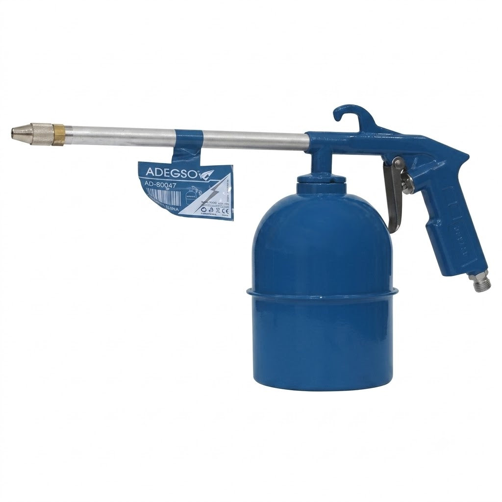Pistolet de mazoutage avec godet ADEGSO AD-60047 — Air Washing Gun Réf. AD-60047 | SQES Tunisie