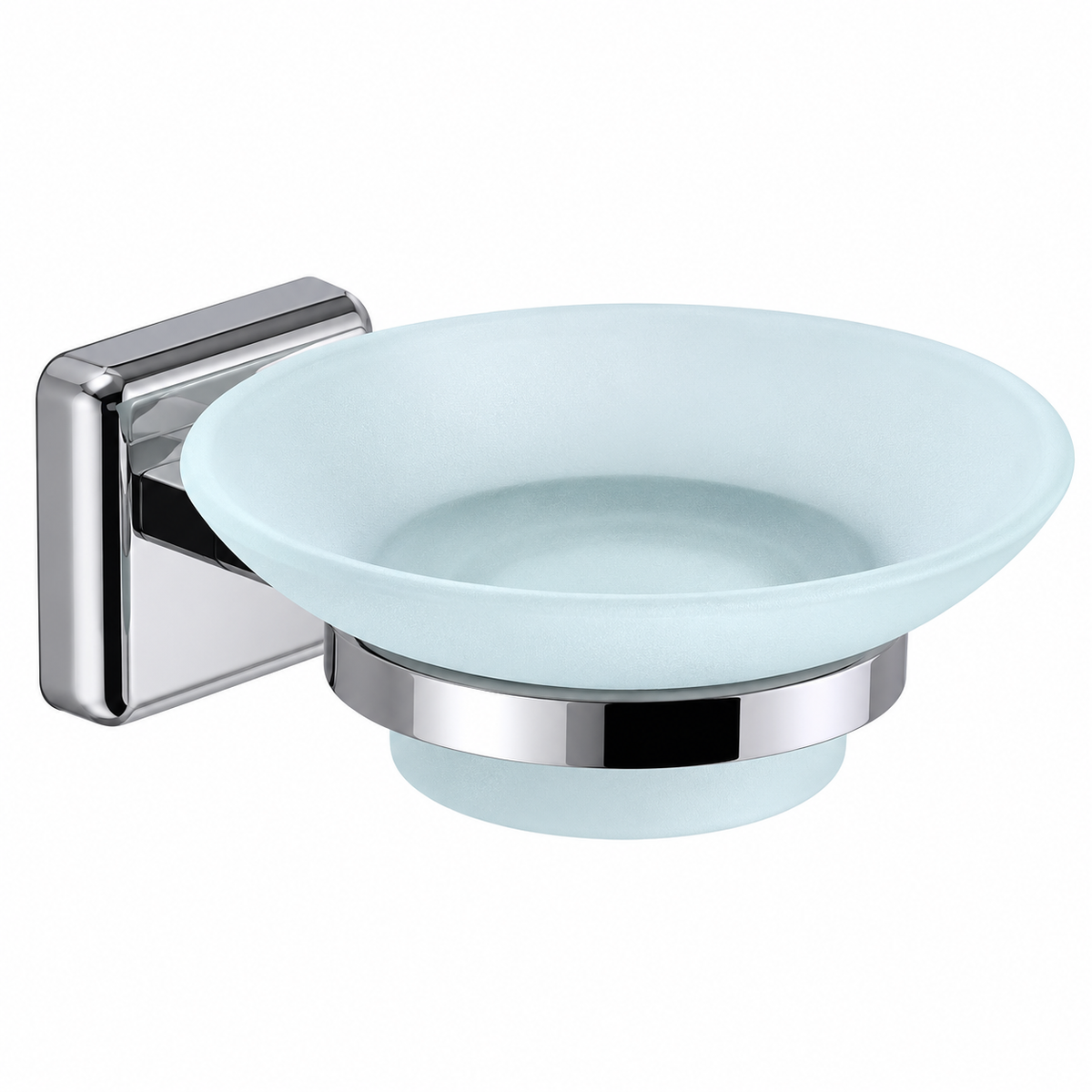 DUXXA Porte Savon Carré A.2503 CR — Accessoire Salle de Bain Réf. 4160AXE2503 | SQES Tunisie