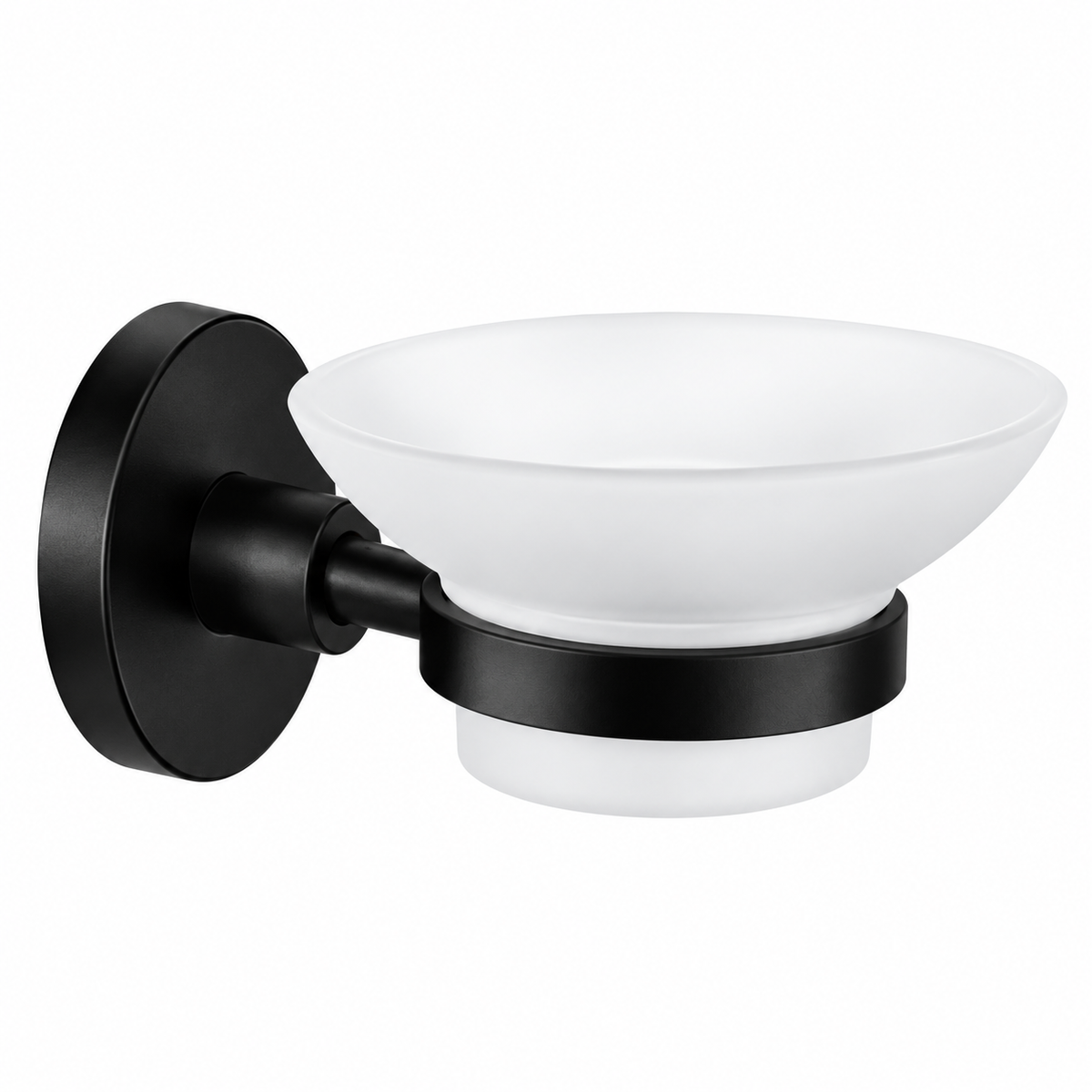 DUXXA Porte Savon Natura A.1603 Noir — Accessoire Salle de Bain Réf. 4160AXE1603 | SQES Tunisie