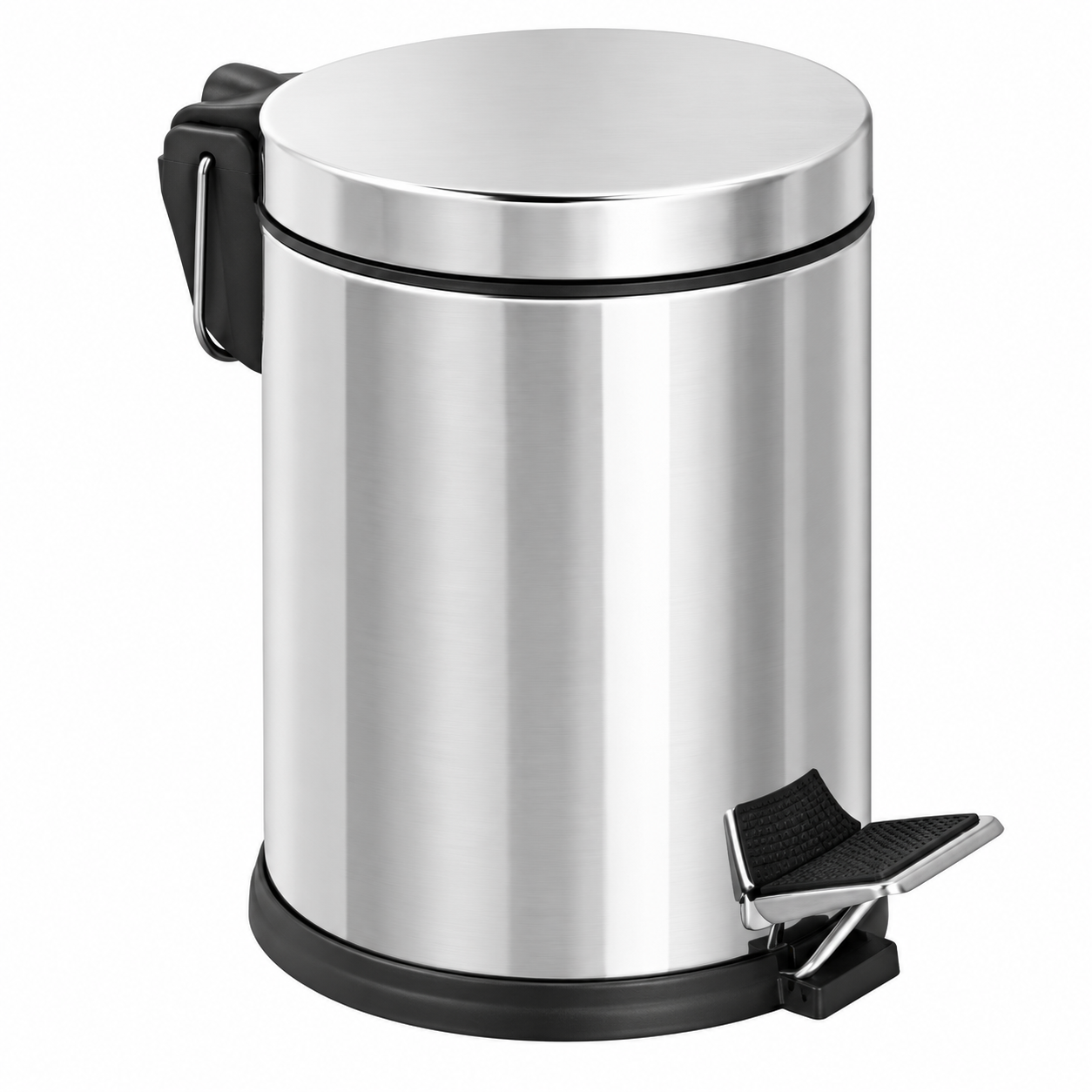DUXXA Poubelle GM Inox H60 cm D25 P.44003 — Équipement Sanitaire Réf. 4160AXE494 | SQES Tunisie