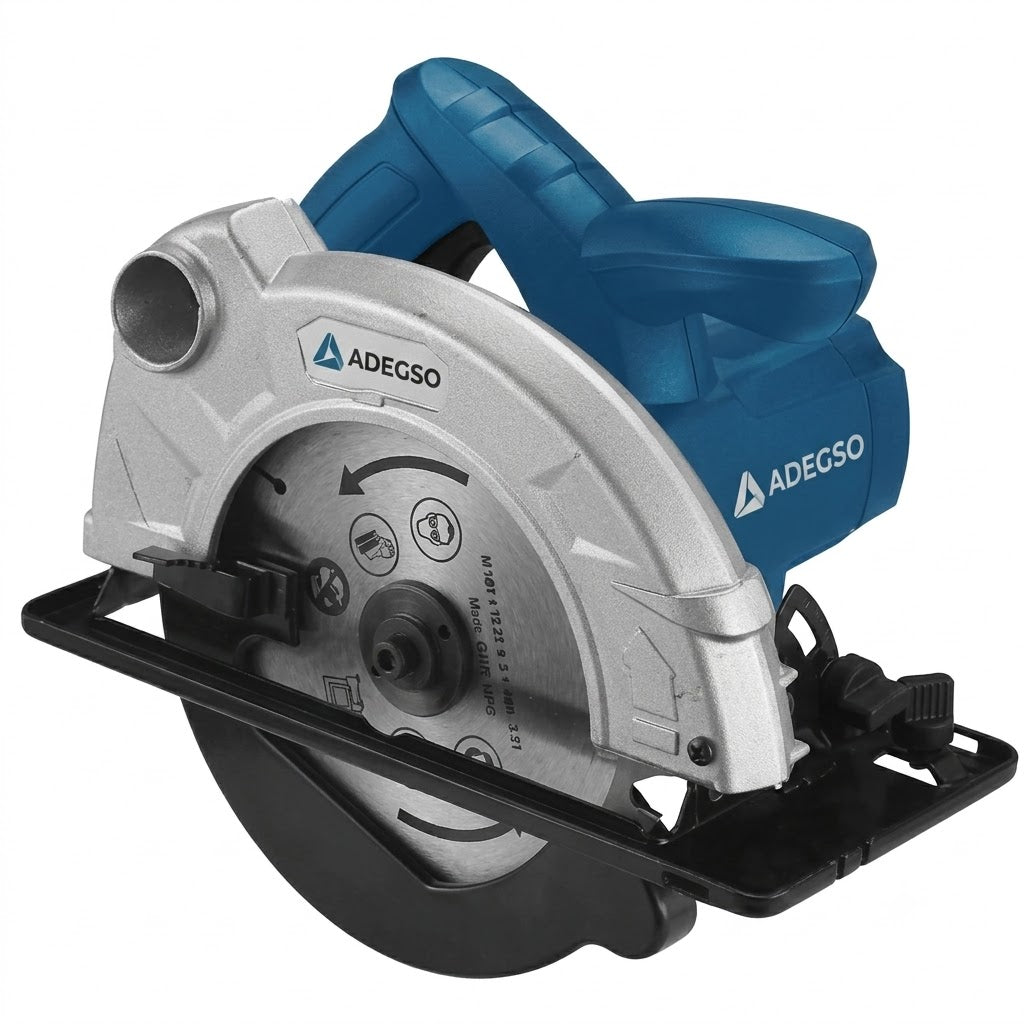 Scie circulaire électrique ADEGSO AD-40082 1 600 W diamètre 180 mm | SQES Tunisie