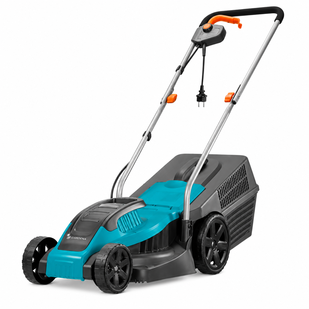 Tondeuse Électrique PowerMax 1100/32 GARDENA Réf. 05031-20 — 1100W Largeur 32cm Petites Surfaces Pelouse | SQES Tunisie