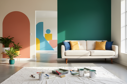 10 idées déco faciles à réaliser avec la peinture