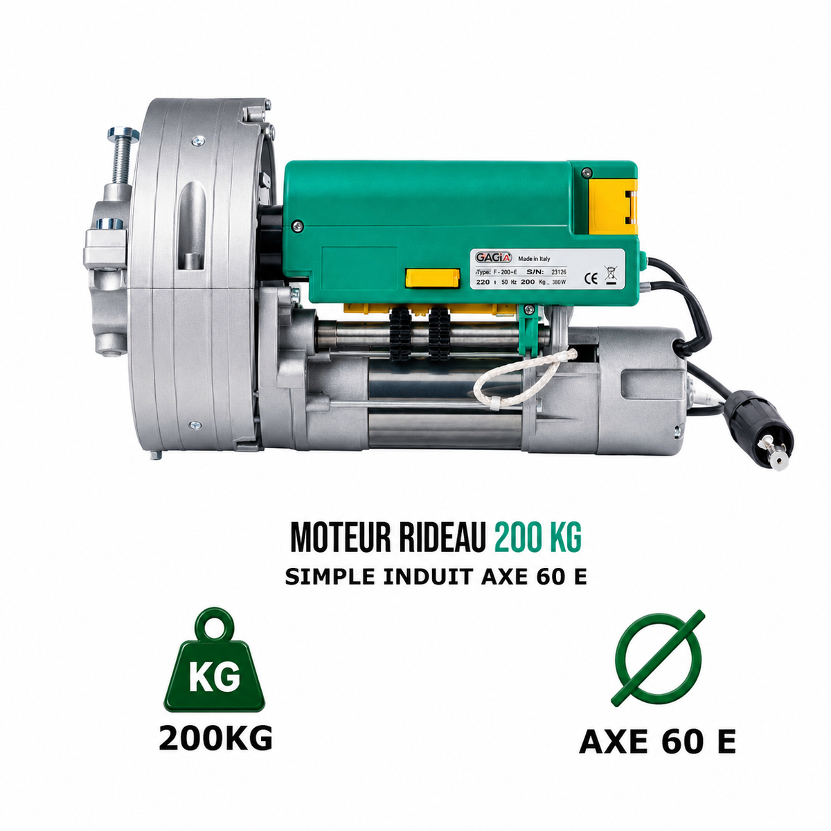 Moteur Rideau electrique