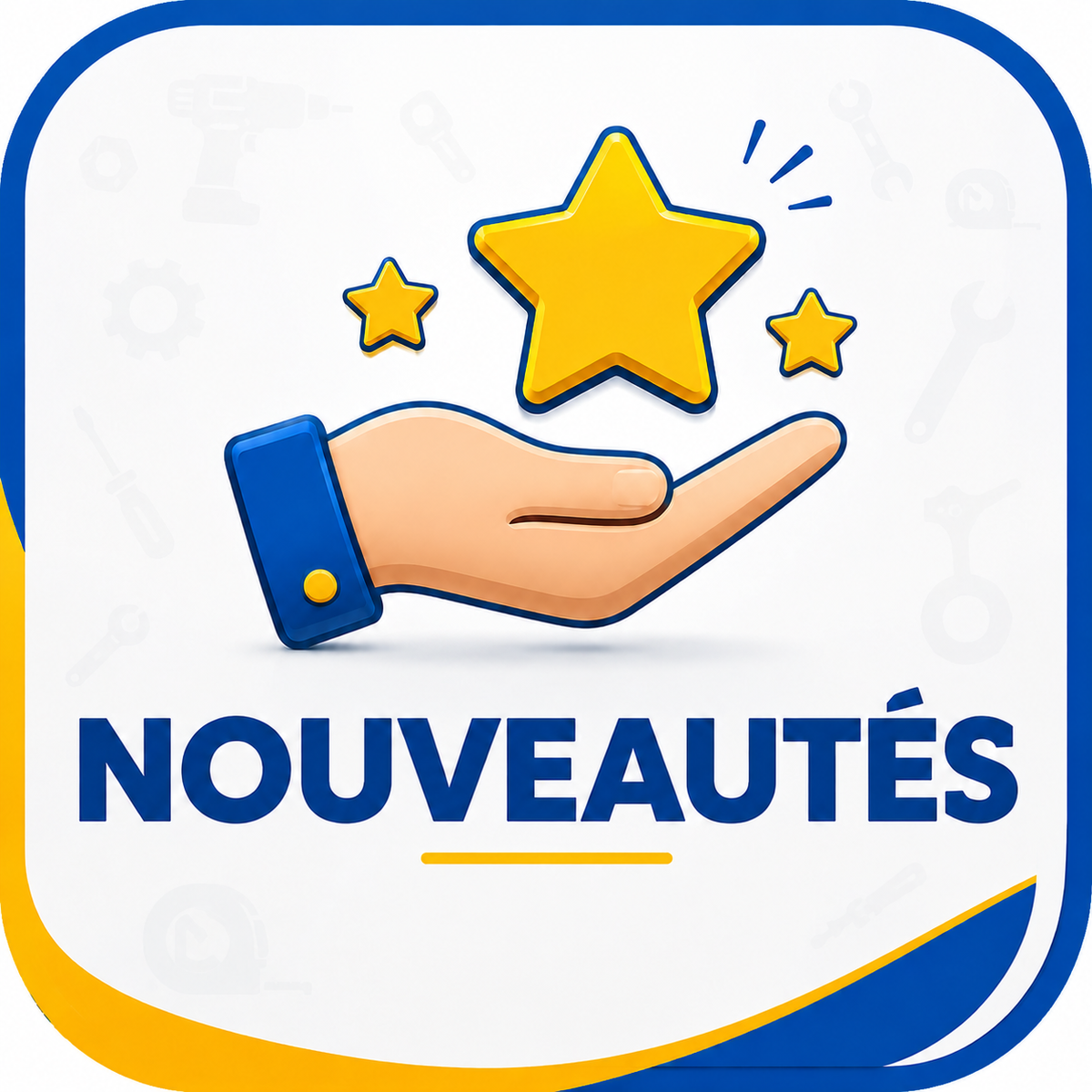 Découvrez en avant-première les derniers produits arrivés chez SQES : outils, quincaillerie, décoration, jardinage, plomberie et bien plus encore. Notre sélection est renouvelée régulièrement pour vous offrir toujours le meilleur.