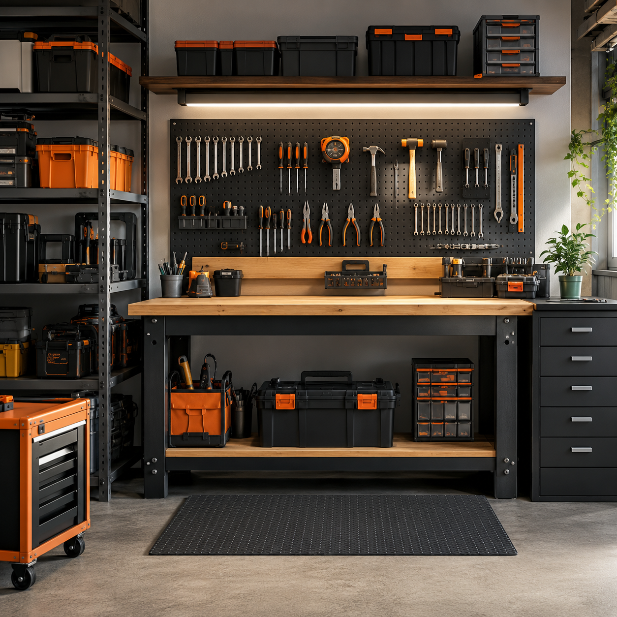 Établis et Rangement des Outils
