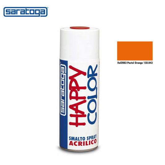 Spray Peinture ORANGE PASTEL - 400ml Saratoga