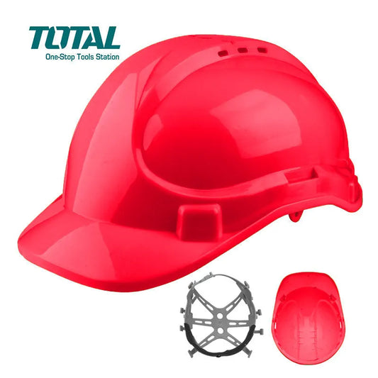 CASQUE DE PROTECTION - CASQUE DE TRAVAIL - Casque De Chantier ROUGE - SQES