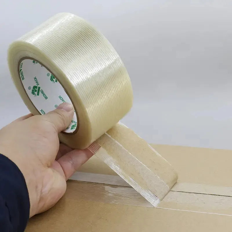 RUBAN EMBALLAGE MONOFILAMENT EN FIBRE DE VERRE TRES RESISTANT BOSSTAPE - SQES