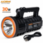 Torche LED Rechargeable 30W ACEM TL430 – IP66