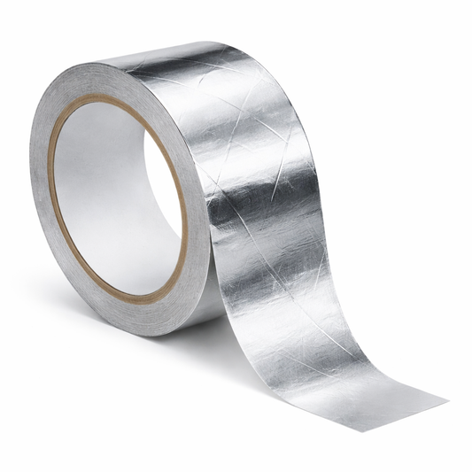 BOSS TAPE - Ruban Adhésif Aluminium Renforcé 45mm x 10m - Ignifuge 300°C