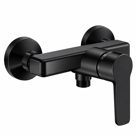 Mitigeur Douche Apparent OIOLI KING KIDE025/08 Noir Mat