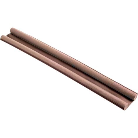 Bas de Porte Double Stop BLANC 95cm - Bourrelet Isolation Thermique Acoustique