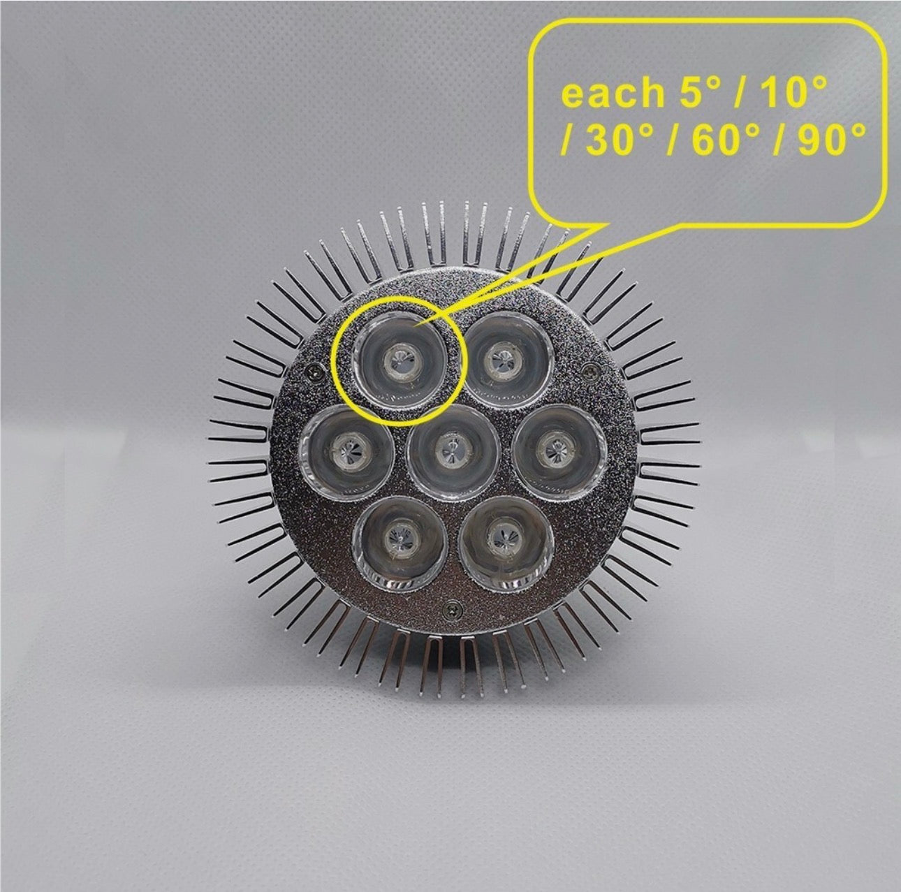Ampoule LED PAR30 Blanc 21W 520nm E27