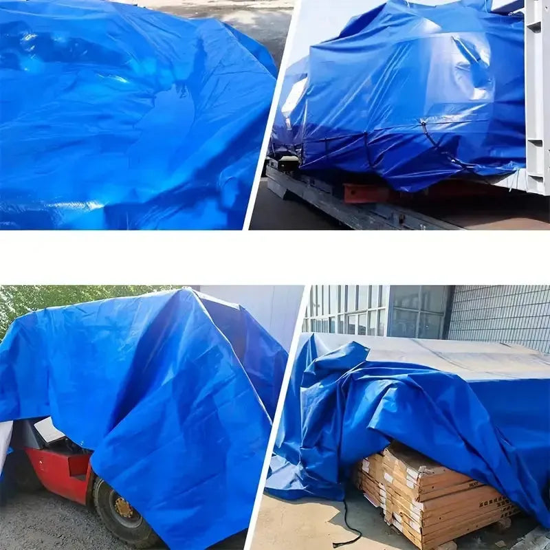Bâche de protection Multiusages PVC BLEU 3x3m WADFOW