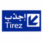 Plaque de signalisation "Tirez" / "إجذب" – Autocollante – Bleu & Blanc