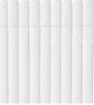 Brise vue - Brise vent - Canisse double face - Clôture jardin - 1x3m - Pvc - SQES