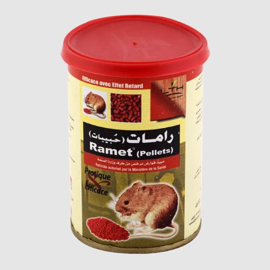 Ramet Pellets Raticide Professionnel 150g Tunisie - Anti-Rats Anti-Souris Action Rapide