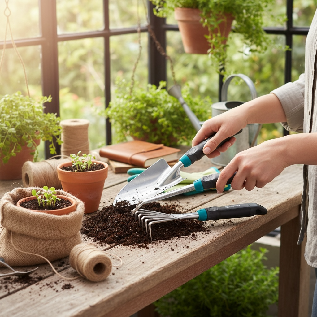 Assortiment Outils à Main Comfort GARDENA — Réf. 08964-30