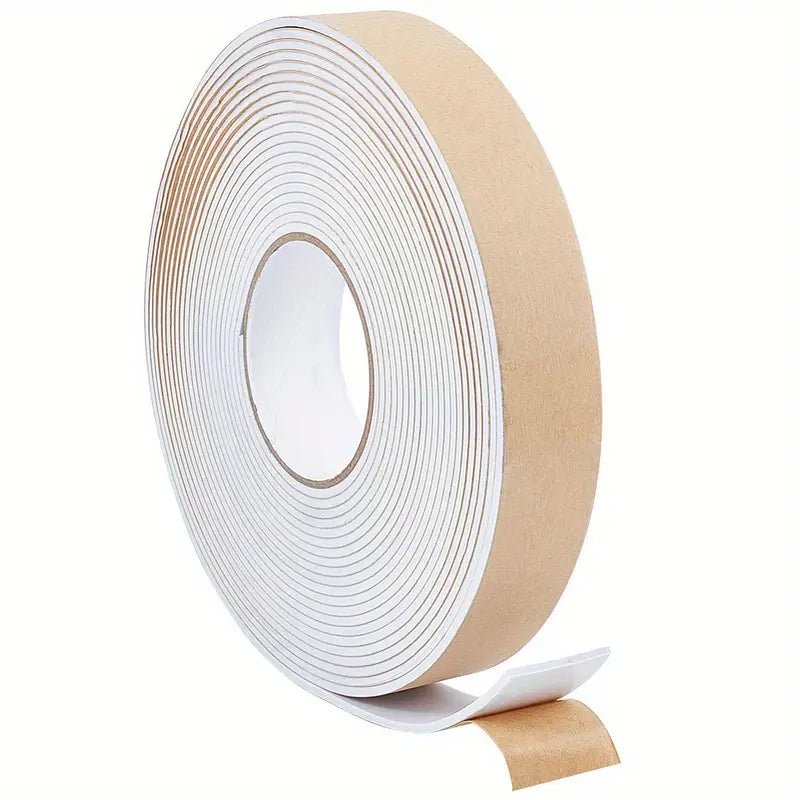 Bande Mousse Autocollante 25mm x 10m Joint Isolation Portes Fenêtres