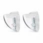 Support de vitre réglable transparent AYTUG RF3213 - 2pcs
