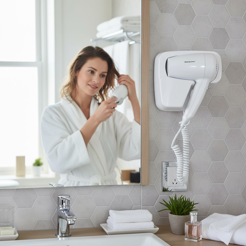 Honeyson sèche cheveux mural 1200w