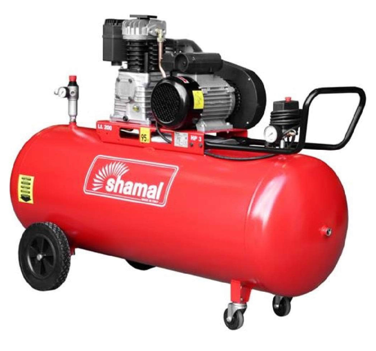 COMPRESSEUR 500L 380V SHAMAL 7.5CV 11 BAR